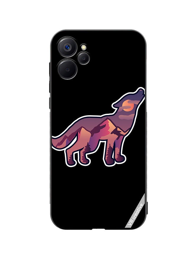 VR CREATIVE Protective Case Cover For Realme 9i 5G Wild Wolf Design Multicolour - Image 1