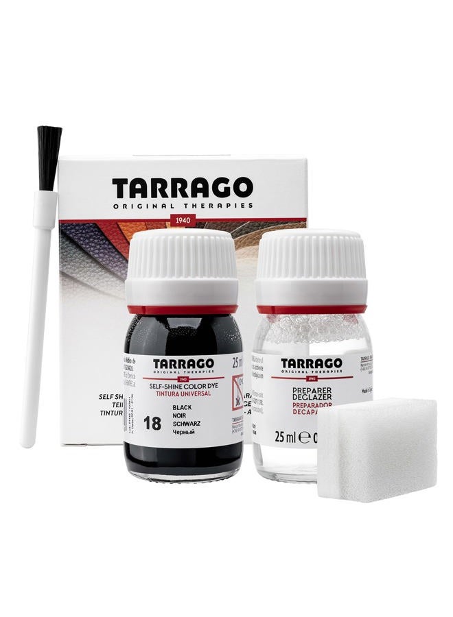 TARRAGO Self Shine Color Dye 25 ml | Self-Shining Dye for Shoes and Accessories | Bitumen Covers Scuffs and Wear of Footwear | Universal dye - Image 1