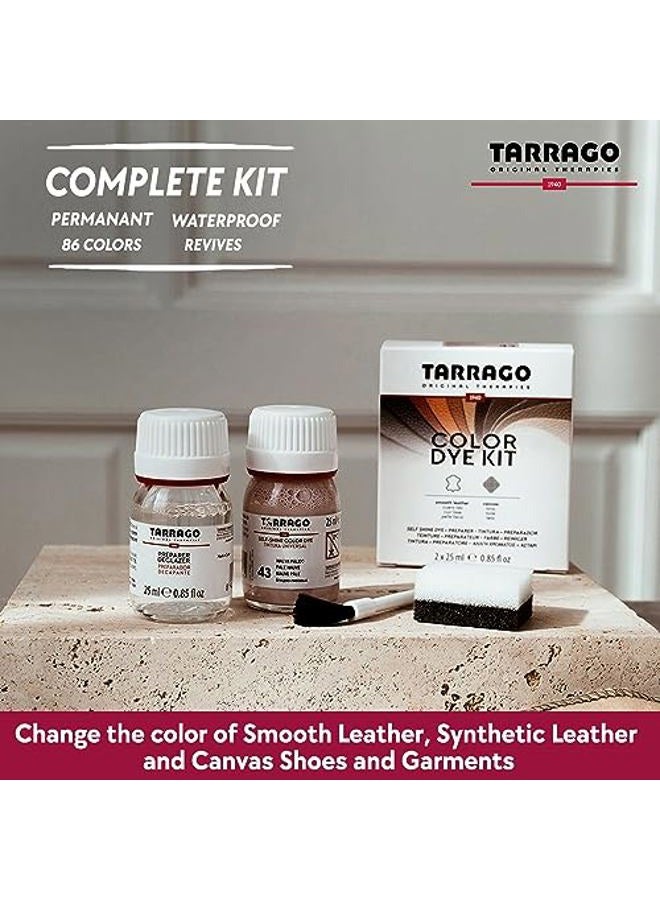 TARRAGO Self Shine Color Dye 25 ml | Self-Shining Dye for Shoes and Accessories | Bitumen Covers Scuffs and Wear of Footwear | Universal dye - Image 3