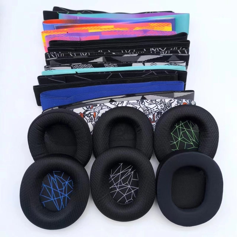 Suitable For Steelseries Sairui Arctis 3 Cold Ice 5 7 Earphone Cover Sponge Cover Earmuffs Cotton Pad Earmuffs - Image 2