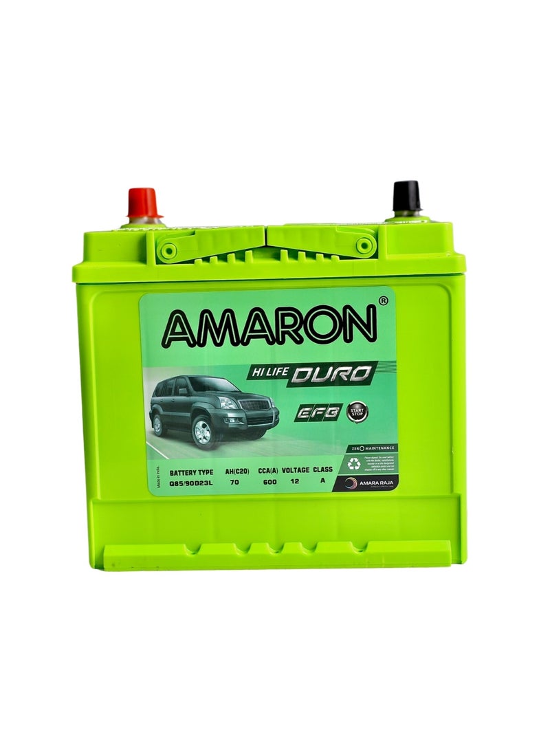 Amaron Car Battery - 70AH - 600CCA - D23 - B13 - Image 1
