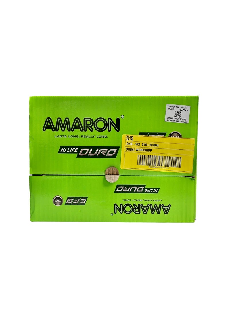 Amaron Car Battery - 70AH - 600CCA - D23 - B13 - Image 4