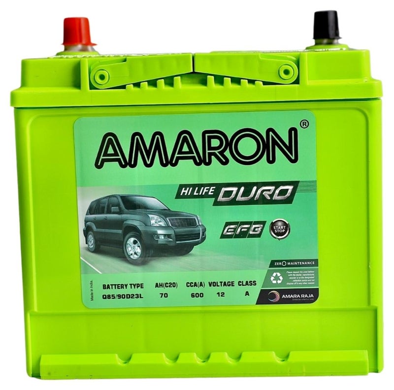 Amaron Car Battery - 70AH - 600CCA - D23 - B13 - Image 1