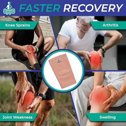 Oppo Elastic Knee Support - Medium - Image 4