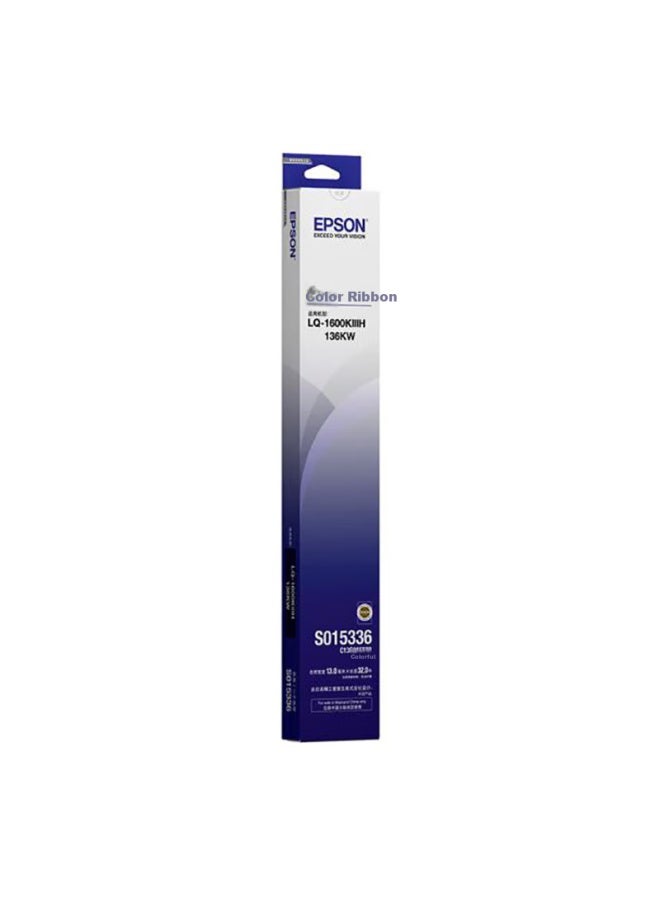 إبسون Epson C13s015588cf حامل شريط الحبر الأصلي (مع قلب الشريط) (lq-1600kiiih/136kw/136kwii) C13s015347/c13s015336 - Image 2