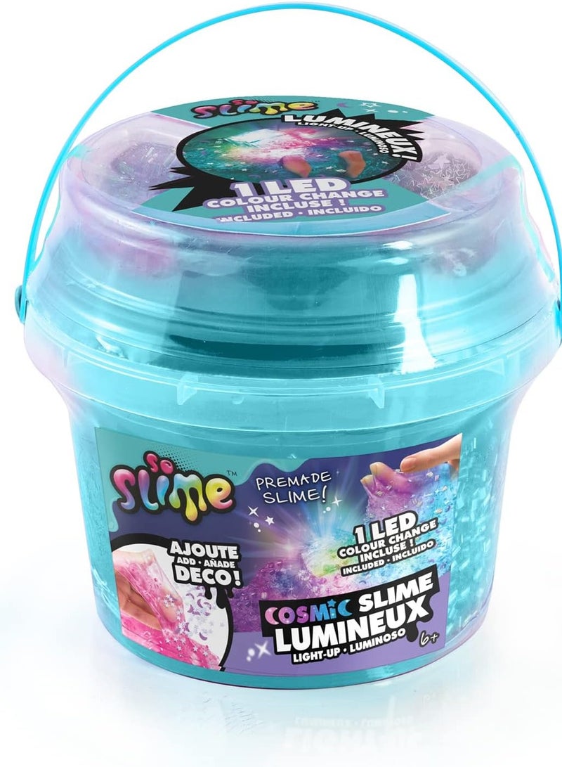Slime Light-up Cosmic Crunch Slime Bucket - 1 Piece Only / Color May Vary - Image 2
