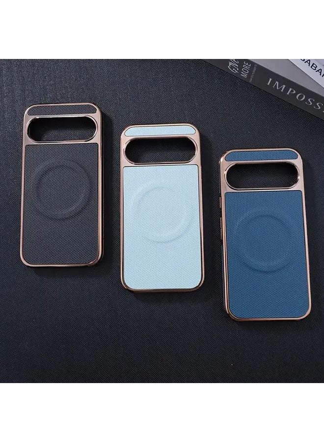 Golden Magnetic Phone Case For Google Pixel 9 Pro With Wireless Charging - Image 5