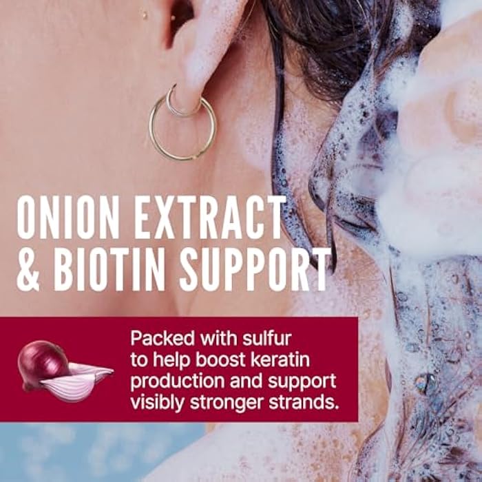 Scruples Biotin Onion Shampoo and Conditioner Bundle - Hair Growth Shampoo & Conditioner for Women to Strengthen & Hydrate - Made with Onion Extract & Biotin to Help Promote Growth (2 Pack) - Image 3