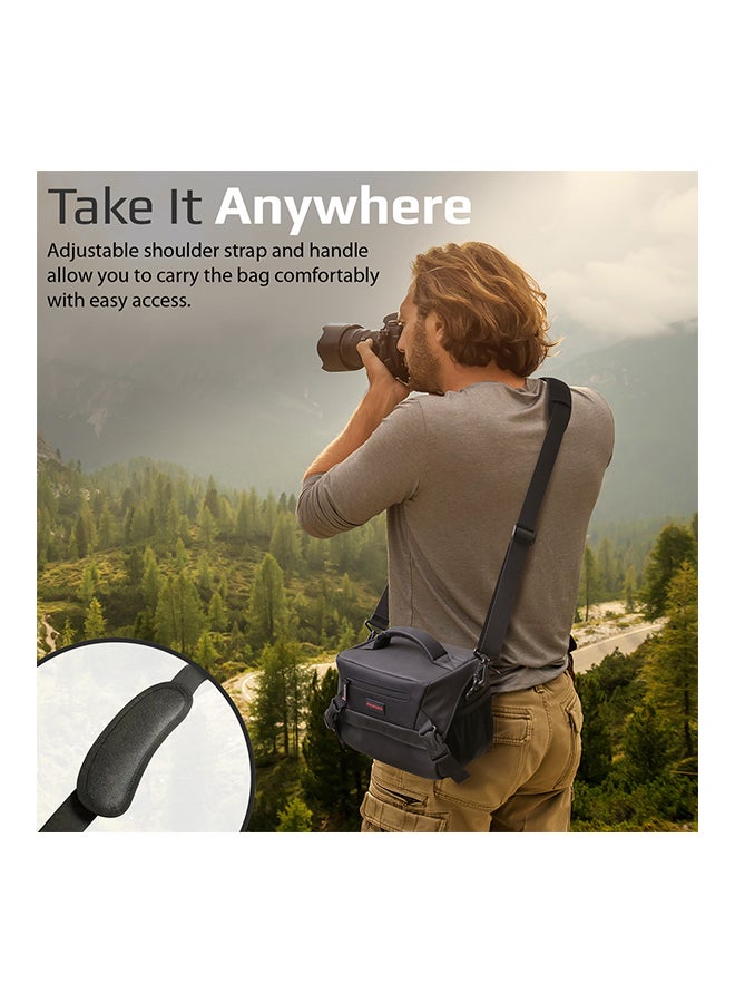 PROMATE DSLR Camera Bag Black - Image 5