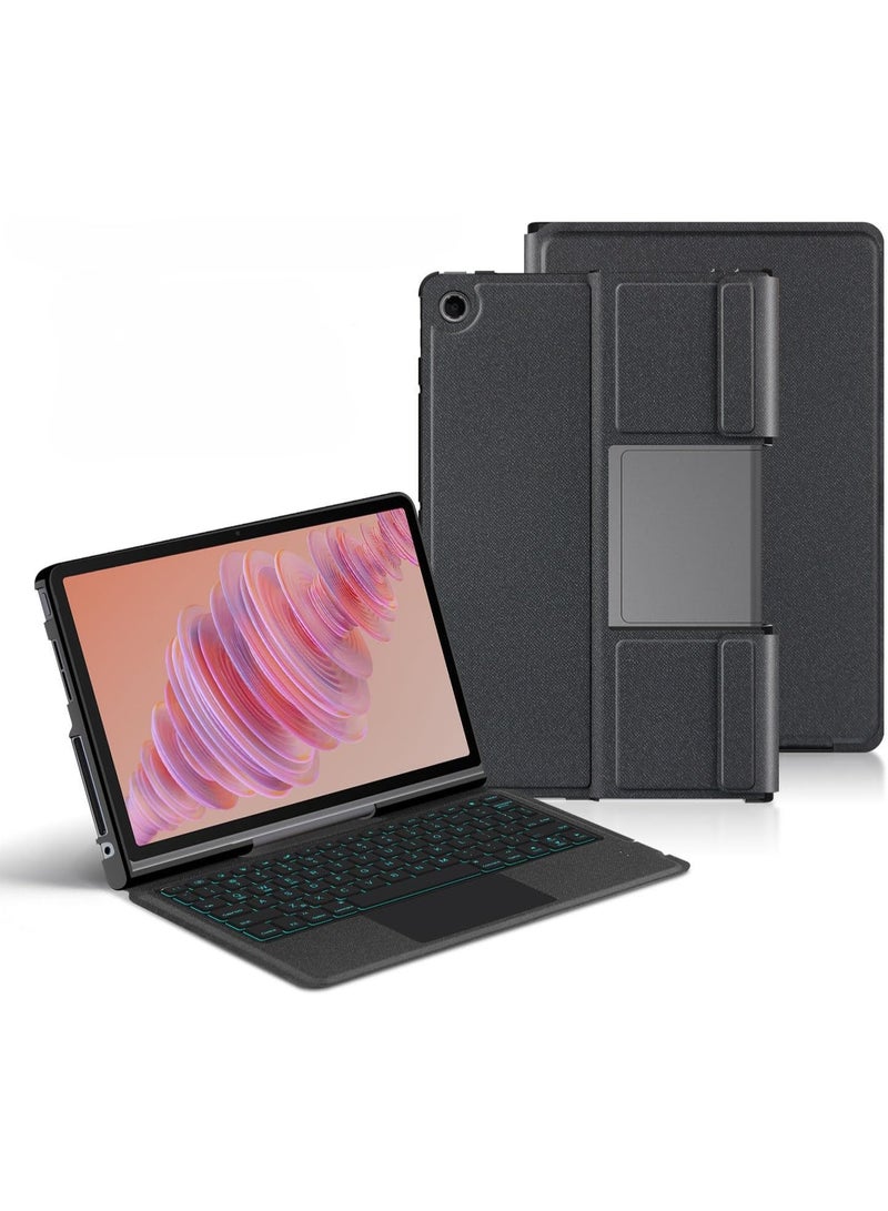 Backlit Keyboard Case for Lenovo Tab Plus 11.5 Inch TB351FU Multi Gesture Touchpad Magnetic Detachable Keyboard - Image 1