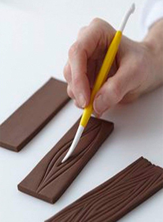 EKANTIK Molding Tools 16 Different Shapes Exclusive Modeling Set for Fondant Gum Paste, Sugar Craft, and Cake Decoration Clay Sculpting Plastic Tool Kit 8 Double Sided (Pack of 8) - Image 3