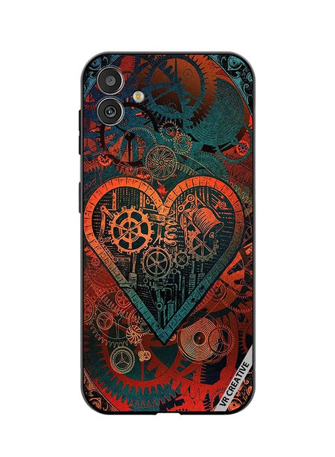 Protective Case Cover For Samsung Galaxy F14 Abstract Design Multicolour