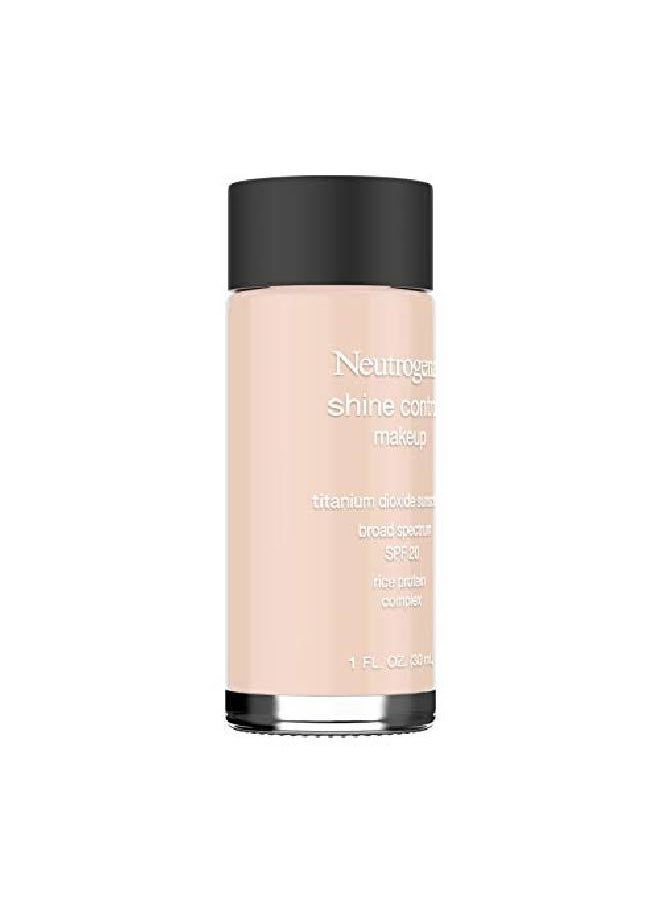 Neutrogena Shine Control Liquid Makeup Spf 20 Natural Ivory 20 1 Ounce  - Image 4