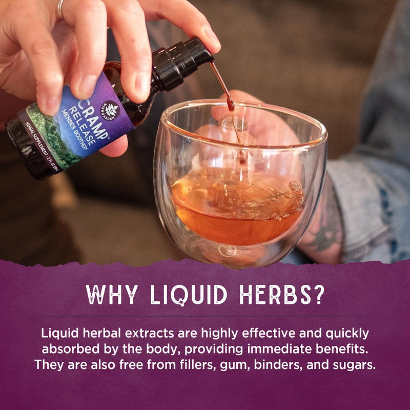 WishGarden Herbs Flow Stopper Lingering Cycle (Wombstringe) - All-Natural Herbal Formula w/Shepherd's Purse & Witch Hazel, Moderates Breatkthrough Bleeding, Blood Flow & Spotting Between Cycles, 2oz - Image 5