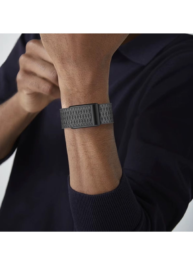 Generic - Double Color Wristband Compatible with Whoop 4.0 Straps, Adjustable Soft Sport Nylon Elastic Braided Bands Compatible with Whoop 4.0 Durable Sleep, Fitness& Activity Tracker, Comfortable & Breathable and Adjustable Wristband Replacement Strap Easy to Use and Perfect for Every Occasion - Image 1