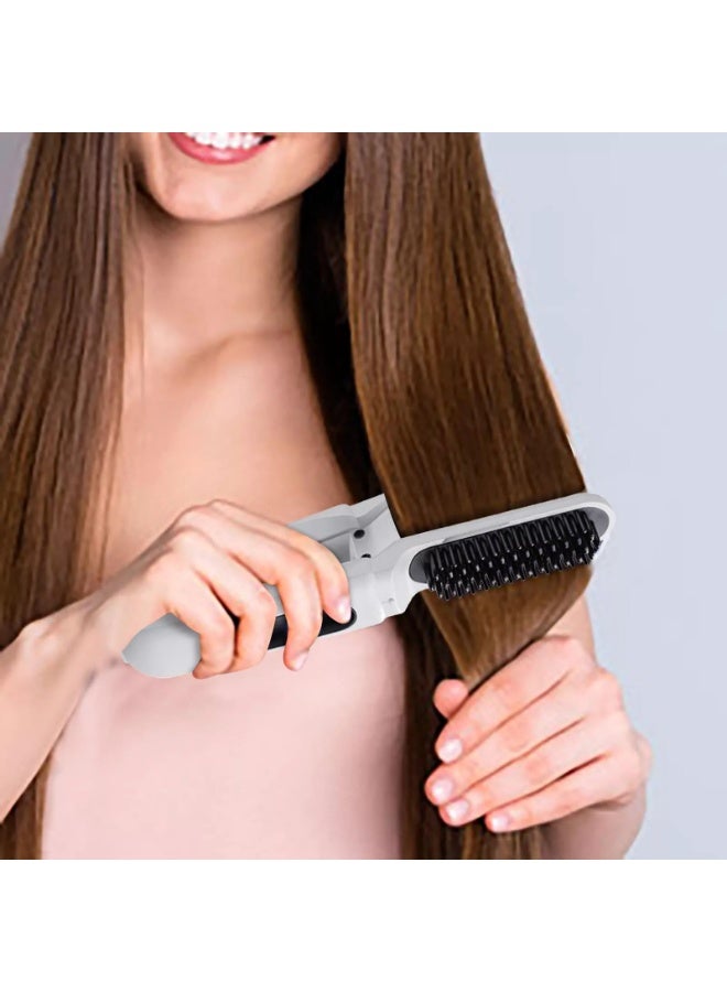 YelaJoy Cordless Hair Straightener Brush Mini Ionic Hot Comb and clamp with Constant Temperature & Negative Ion Protection,3 Adjustable Heat Levels,Anti-Scalding,USB-C Rechargeable,for Men and Women - Image 2