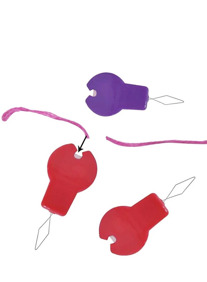 Y&D 10pcs Plastic Simple Hand Sewing Needle Threaders, Threader Kit for Stitching Household Wrench Style - Image 5