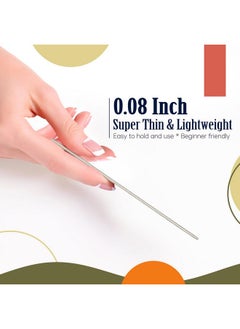 MARYTON Maryton 50Pcs Disposable Nail File, 5 Inch Thin Emery Boards 180/180 Grit Nail Files for Natural Nails, Professional Pedicure Manicure Tools Set  - Image 3