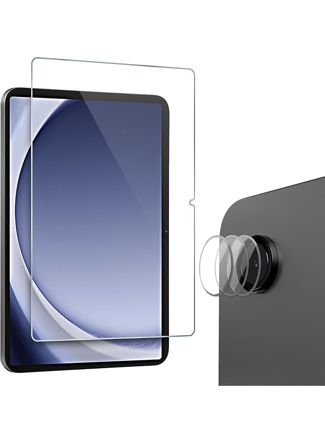 Procases 1+3 Pack Tempered Screen Protector For Galaxy Tab A9 Plus 11 Inch 2023 With Camera Lens Protector Protective Glass Film Guard For 11 Inch Tab A9+ 5G Sm X210 X216 X218 - Image 1