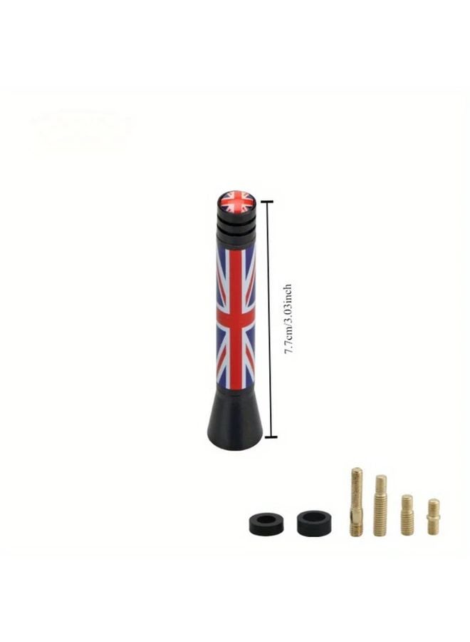 Mini Cooper هوائي الصاري علم الاتحاد جاك 7 7 سم سبائك الألومنيوم اكسسوارات السيارات - Image 1