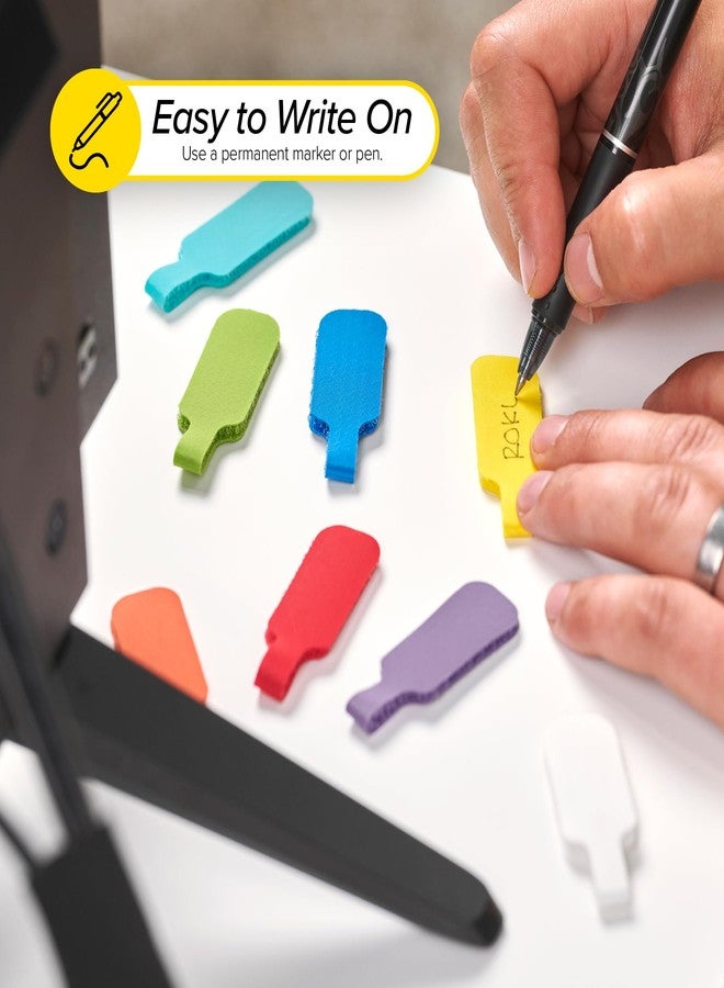 Wrap-It Storage - Cable Labels, Medium, Multi-Color (30-Pack) Write On Cord Tags for Wire Management and Identification - Image 3