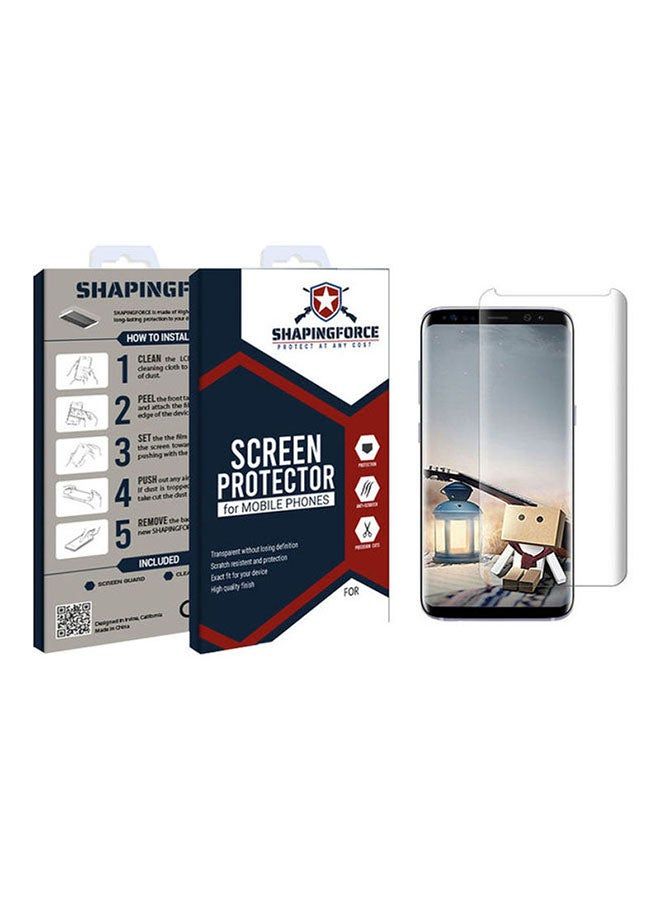 IAF Tempered Glass Screen Protector For Samsung Galaxy S8 Clear