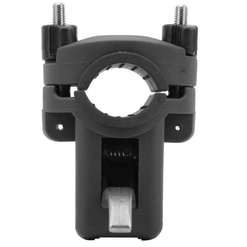 Boat Fishing Bracket: Aluminium Alloy Black Single Side Open - Quick Disassembly Sturdy Anti-slip Fishing Pole Mount for Outdoor Fishing - Image 1