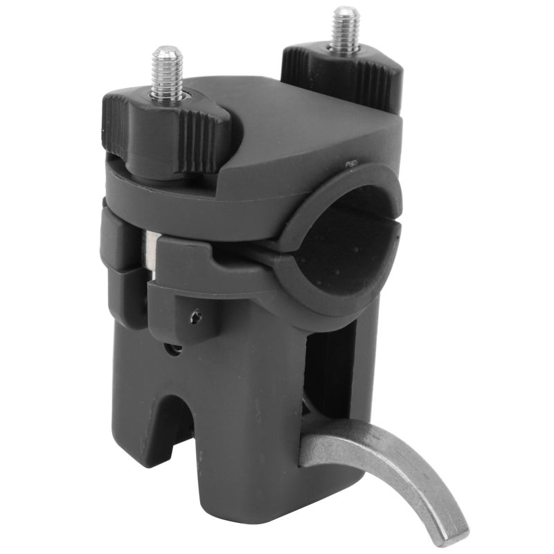 Boat Fishing Bracket: Aluminium Alloy Black Single Side Open - Quick Disassembly Sturdy Anti-slip Fishing Pole Mount for Outdoor Fishing - Image 3