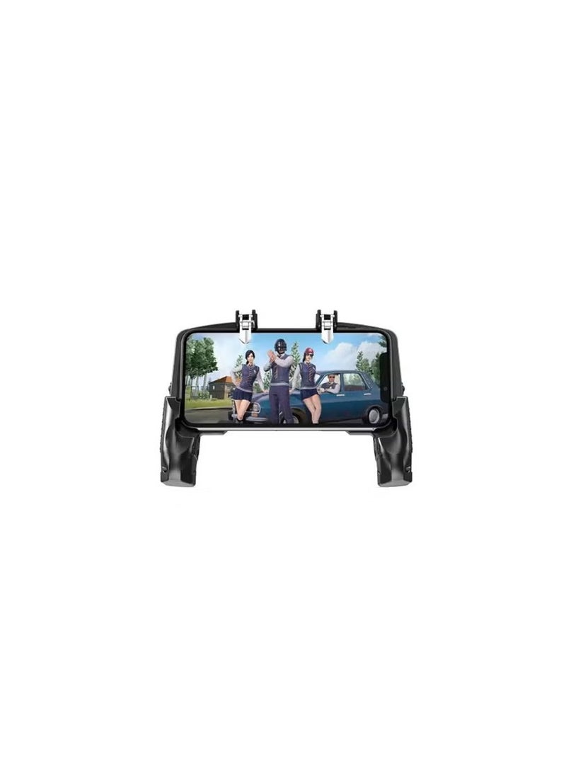 null - RETRACK K21 PUBG Mobile Game Pad Handle Joystick L1 R1 Button - Black - Image 1
