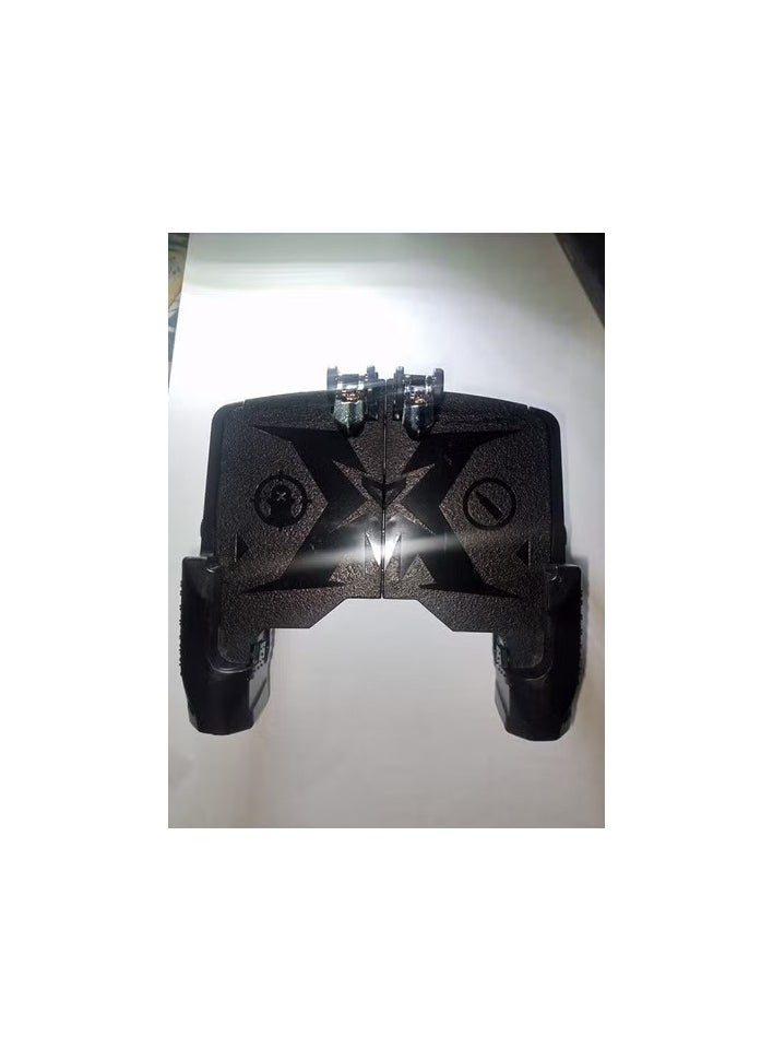 null - RETRACK K21 PUBG Mobile Game Pad Handle Joystick L1 R1 Button - Black - Image 1