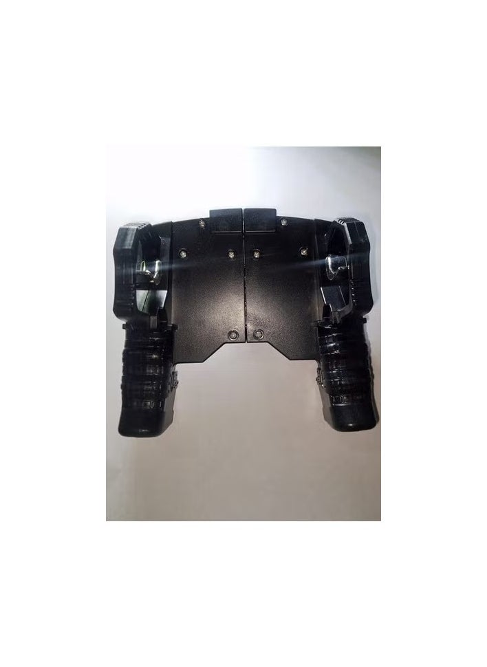 null - RETRACK K21 PUBG Mobile Game Pad Handle Joystick L1 R1 Button - Black - Image 1