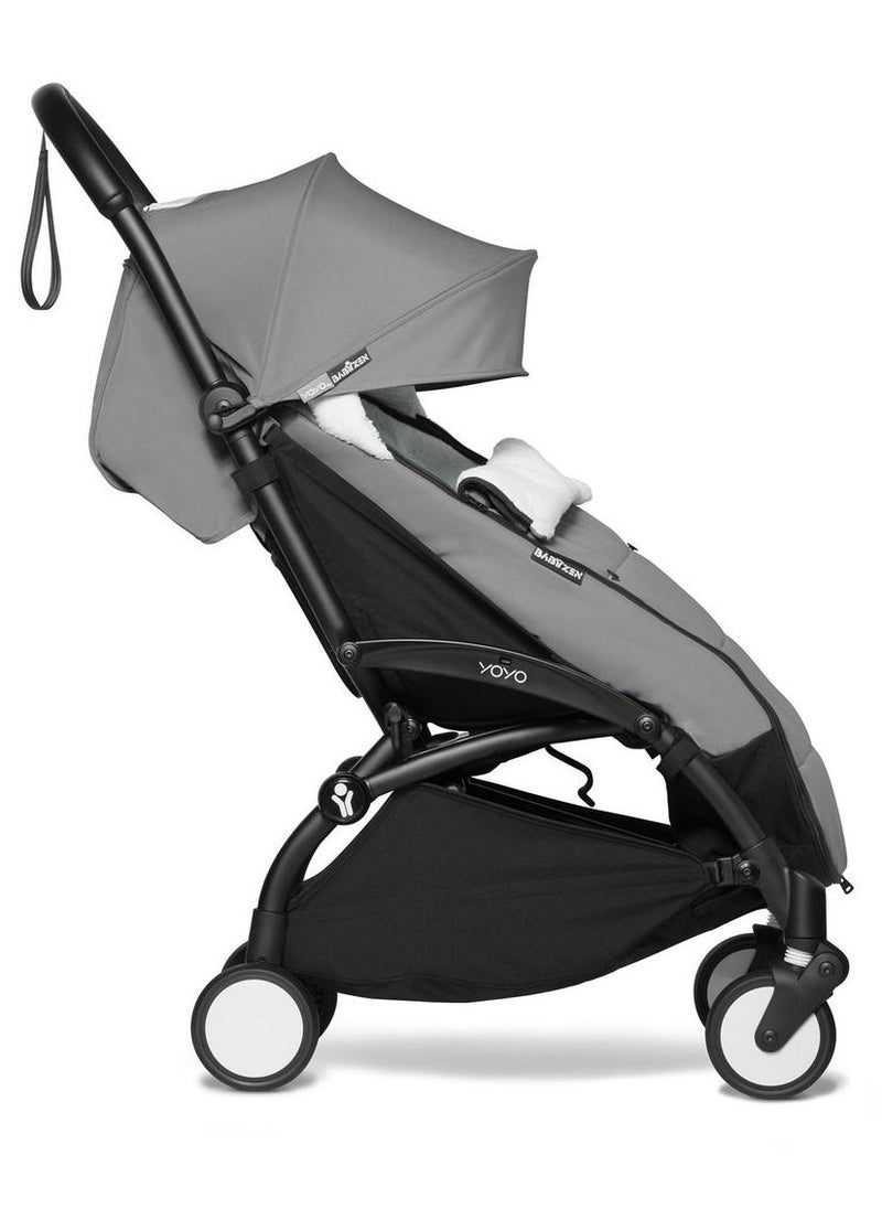 Generic Shock Proof Stroller Pram|Extra Wide Seat|360° Rotating Wheels|Air Travel Cabin|Single Hand Fold|Lightweight | Newborn Baby/Kids,0-3 Years Stroller  - Image 3