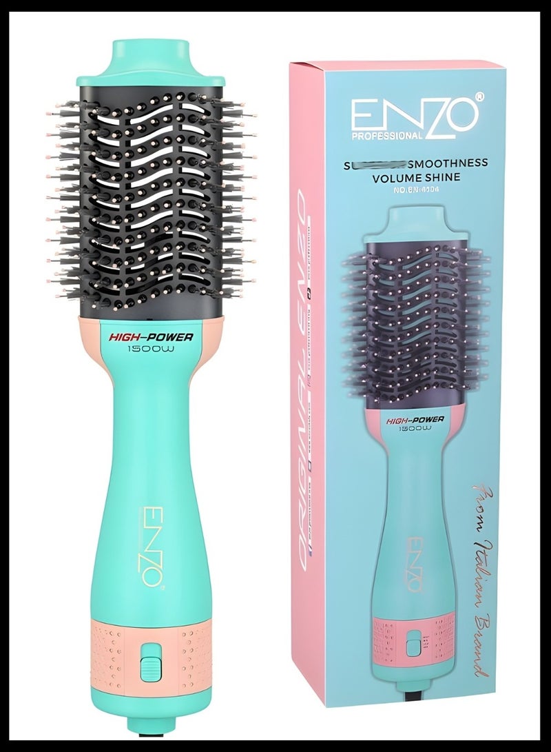 إنزو مشط تصفيف الشعر EN-4134 – جهاز تصفيف أيوني 3-في-1 للتجفيف، الفرد، التمويج وإضافة الحجم - Image 1