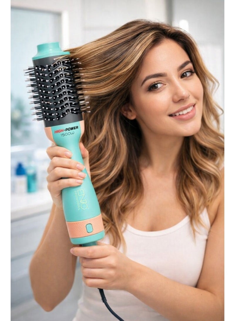 إنزو مشط تصفيف الشعر EN-4134 – جهاز تصفيف أيوني 3-في-1 للتجفيف، الفرد، التمويج وإضافة الحجم - Image 2