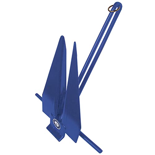 GREENFIELD PRODUCTS Greenfield 669-11-R Mechanical Slip-Ring Anchor - Royal Blue Coated, 8 lb. - Image 4