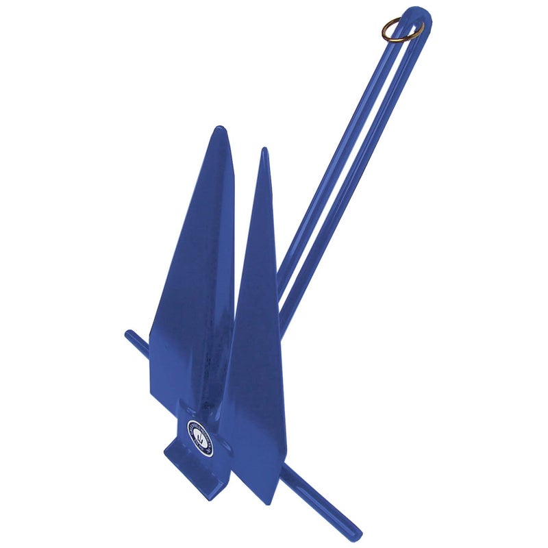 GREENFIELD PRODUCTS Greenfield 669-11-R Mechanical Slip-Ring Anchor - Royal Blue Coated, 8 lb. - Image 5