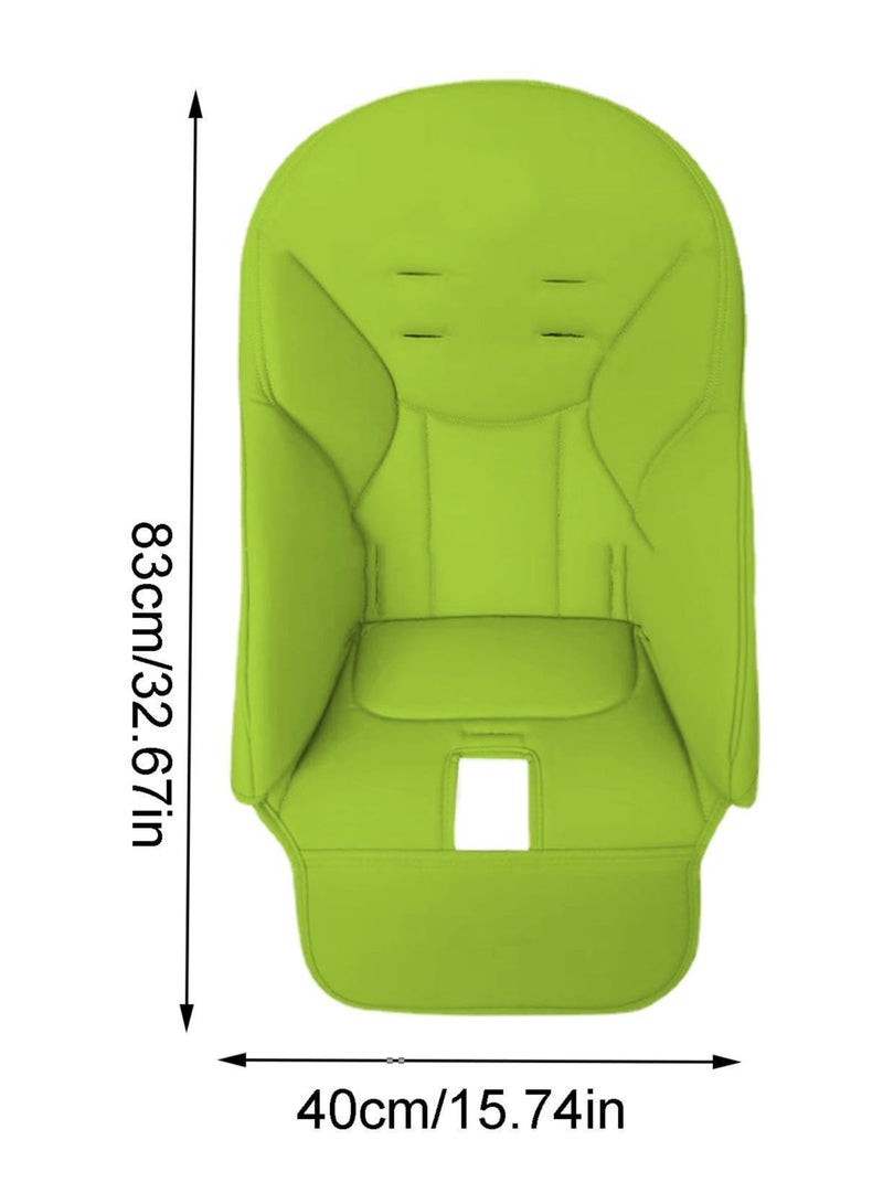 Excefore High Chair Covers for Baby, High Chair Cushion, Universal Baby Dining Chair Cushion, Pu Leather Cover for Baby Dining Chair, Easy to Fit Wipe Clean Seat Pad for Chair to Keep Baby Comfortable - Image 4