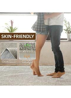 TOMSHOO Washable Rug - Stain Resistant Area Rugs for Living Room, Non Slip Backing Printed Rugs for Bedroom, Folable Machine Washable Area Rug 200x300 cm  - Image 5
