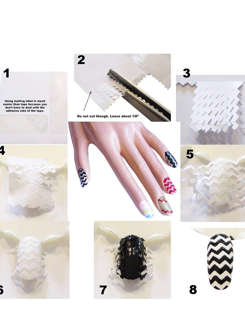 Barakah Pinking Shears for Dressmaking, Professional Stainless Steel Tailor Scissors for Felt Paper Fabric Cutting/Sewing, Handled Zig Zag, Children Adults Art and Craft - Image 4