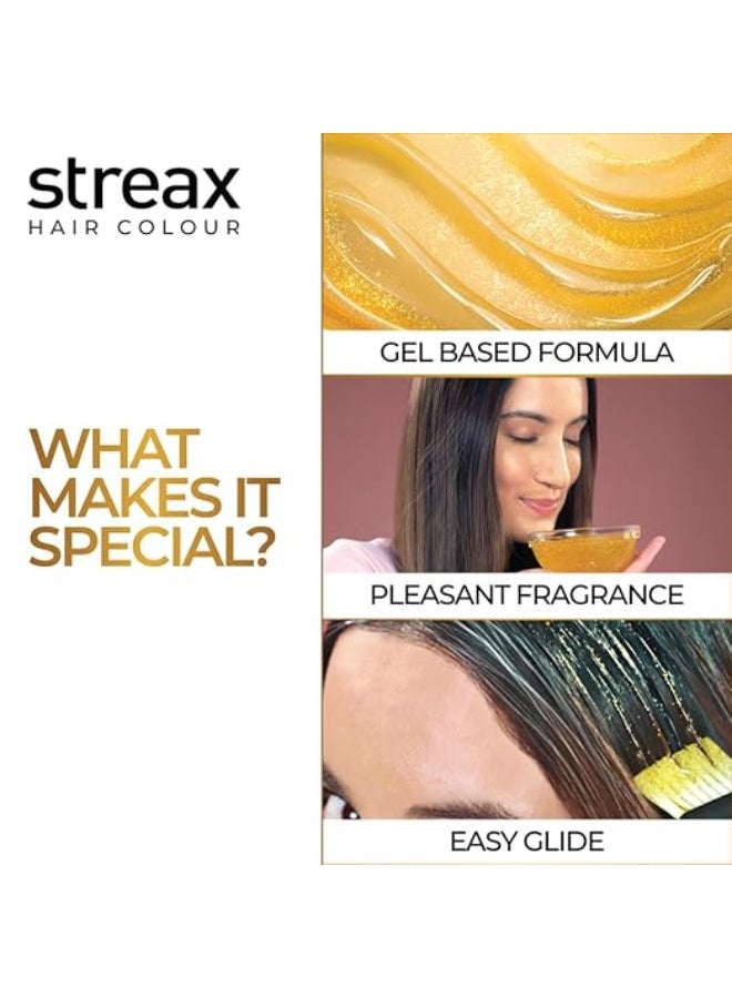 Streax Gel Hair Colour for Women & Men, Dark Brown 3, 150ml | Hair Colour Dark Brown| 100% grey coverage | Long Lasting Hair Color, Easy to Use | Ammonia-Free Hair Color, Lasts Up to 20 Washes - Image 4