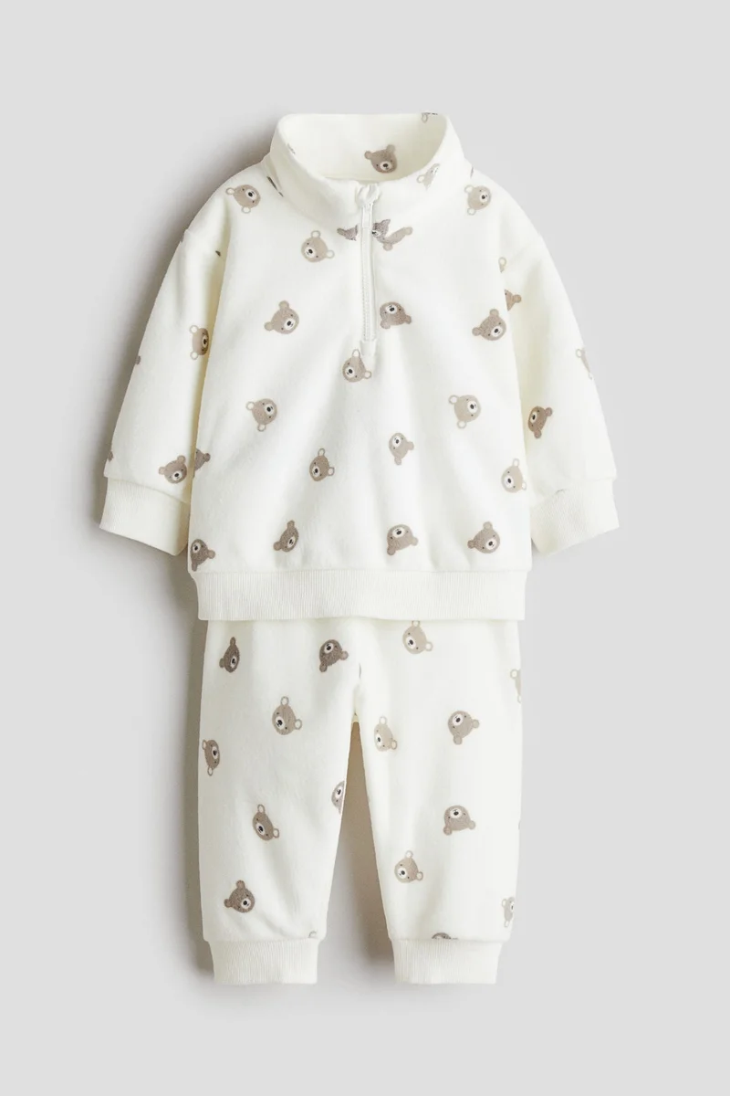 H&M 2-piece fleece set