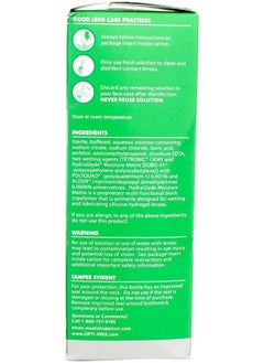 Opti-Free Opti-Free Puremoist Multi-Purpose Disinfecting Solution with Lens Case, 10-Ounces, 10 FL Oz (Pack of 1)  - Image 4