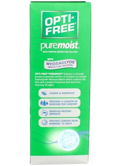 Opti-Free Opti-Free Puremoist Multi-Purpose Disinfecting Solution with Lens Case, 10-Ounces, 10 FL Oz (Pack of 1)  - Image 3
