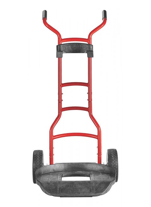 Rubbermaid Commercial Products Brute Construction and Landscape Dolly, 250-Pound Capacity, Red, Heavy Duty Dolly with Wheels