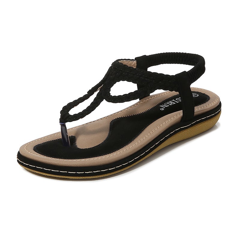 Yasirun Women's Woven Flat Sandals - Image 4