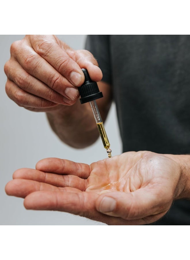 Caldera + Lab Men's Organic Moisturizing Face Serum for Dry, Sensitive, & Normal Skin – Vegan, Natural & Antioxidant Packed Skincare Facial Oil - Image 4