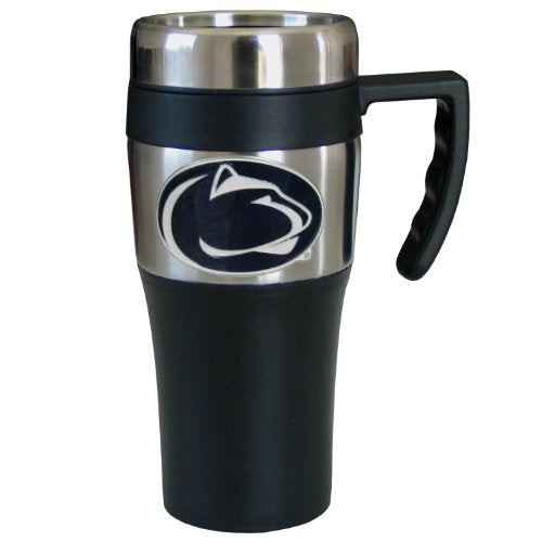 Siskiyou College NCAA Penn St. Nittany Lions Steel Travel Mug with Handle - Image 1