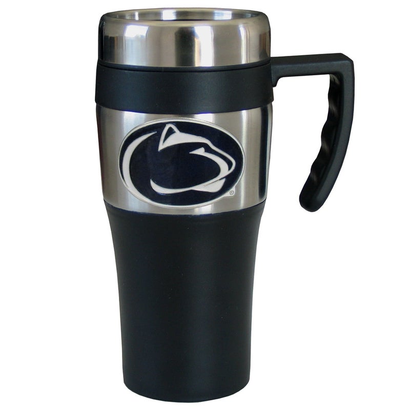 Siskiyou College NCAA Penn St. Nittany Lions Steel Travel Mug with Handle - Image 2