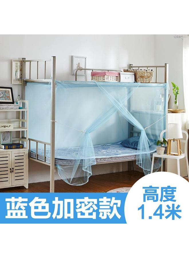 Bluejw T Encrypted Mosquito Net College Student Dormitory Single Bed Upper And Lower Bunk Summer Side End Door 90 Bed Zipper Bedroom - Image 1
