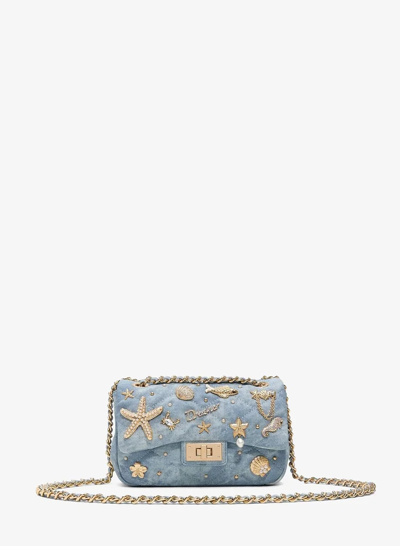 ALDO SEADREAM Charm Detail Crossbody Bag